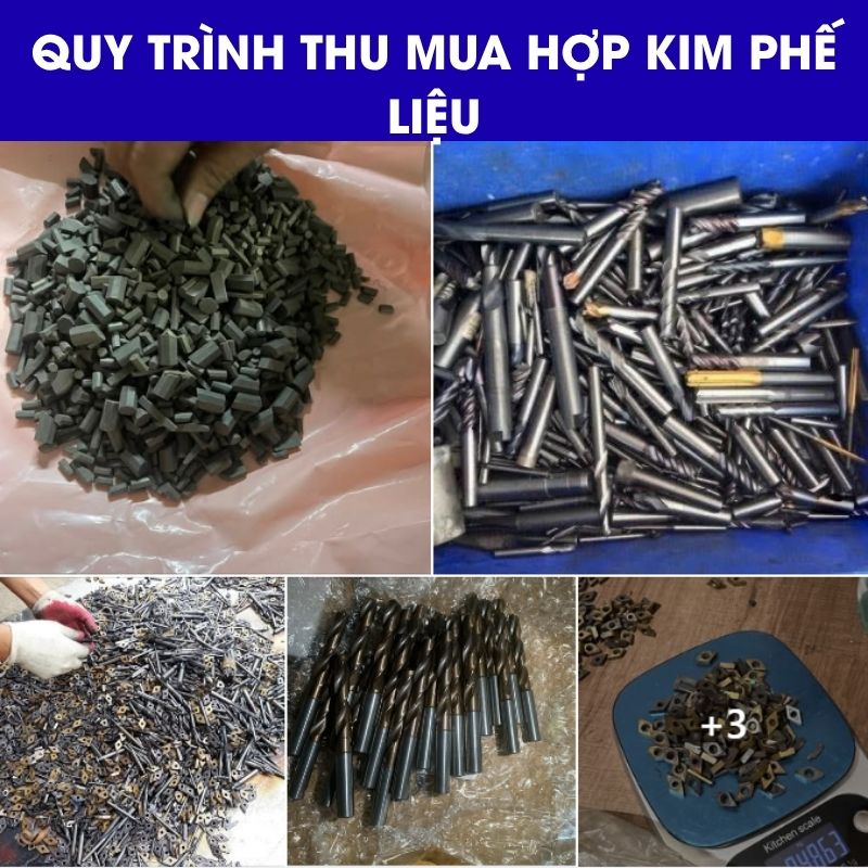 quy trình thu mua hợp kim phế liệu